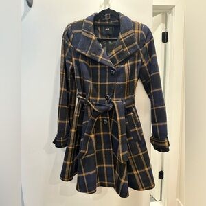 ASOS peplum coat
